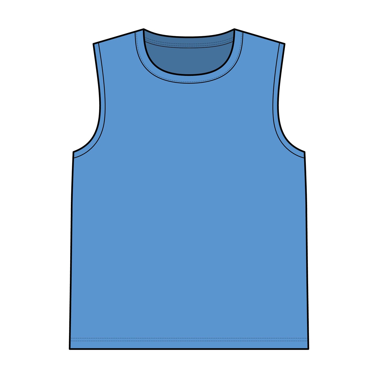 Joshua 1:9 Compass Tank Top — Be Strong and Courageous Christian Muscle Tee