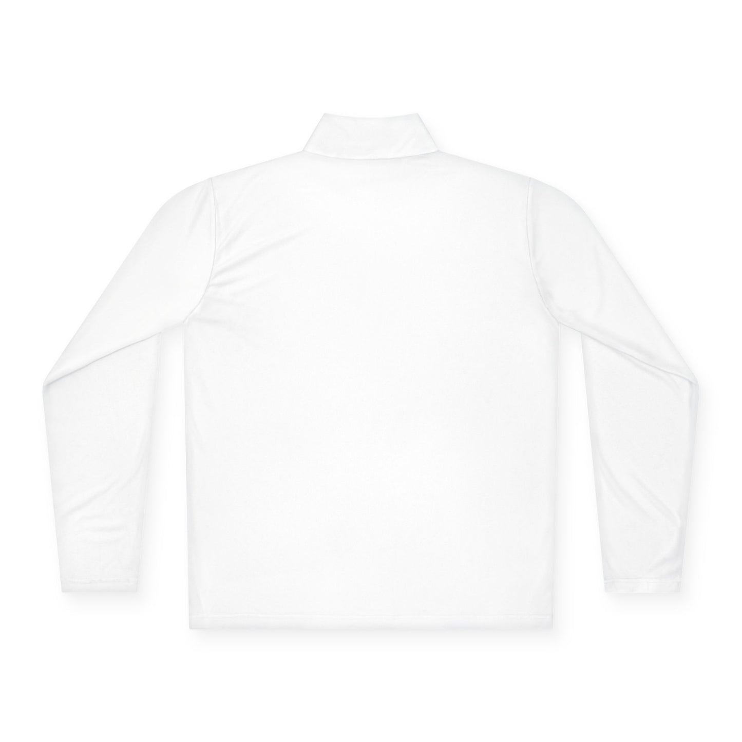 Quarter-Zip Pullover — "Dazed" Retro Wavy Logo Chest Pullover