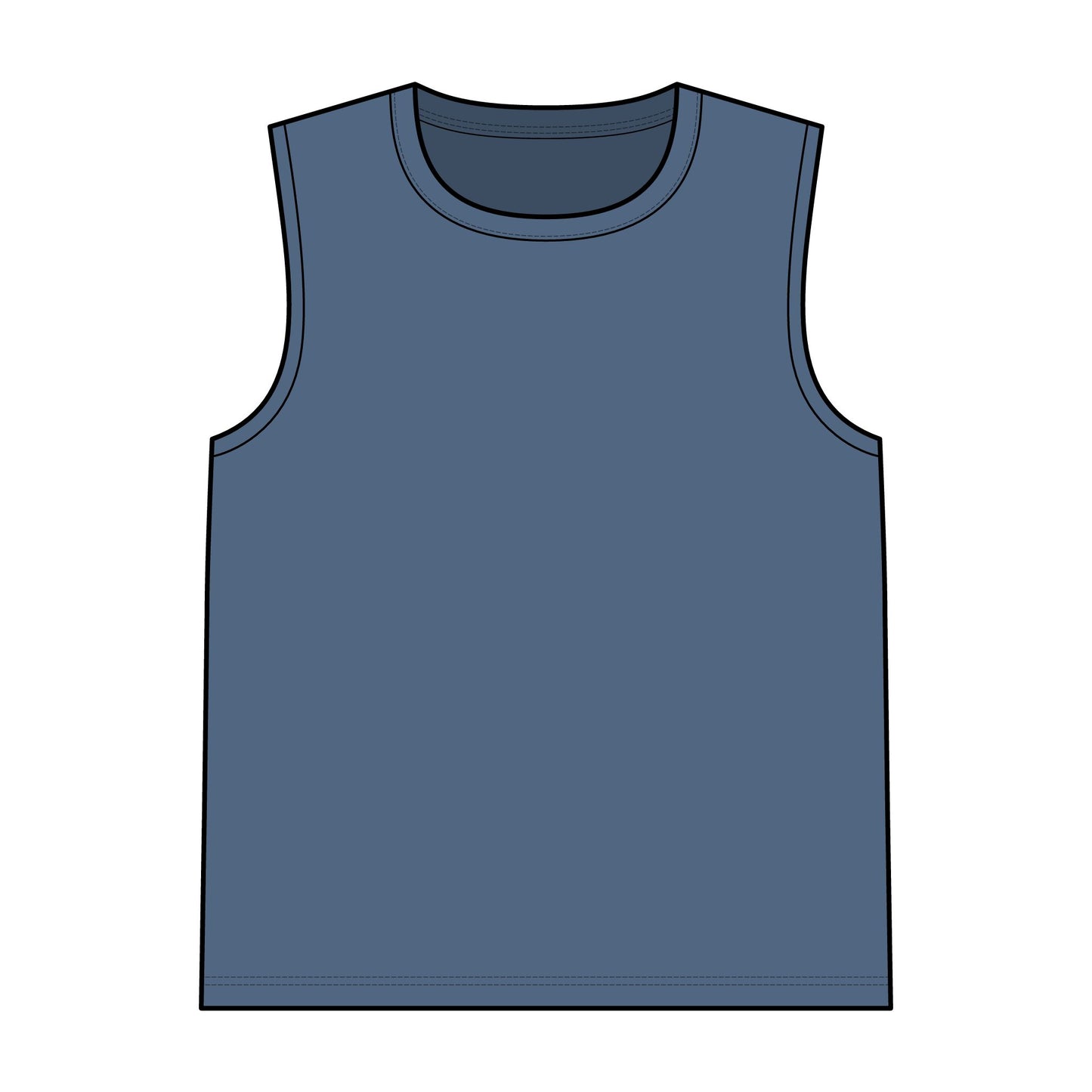 Joshua 1:9 Compass Tank Top — Be Strong and Courageous Christian Muscle Tee