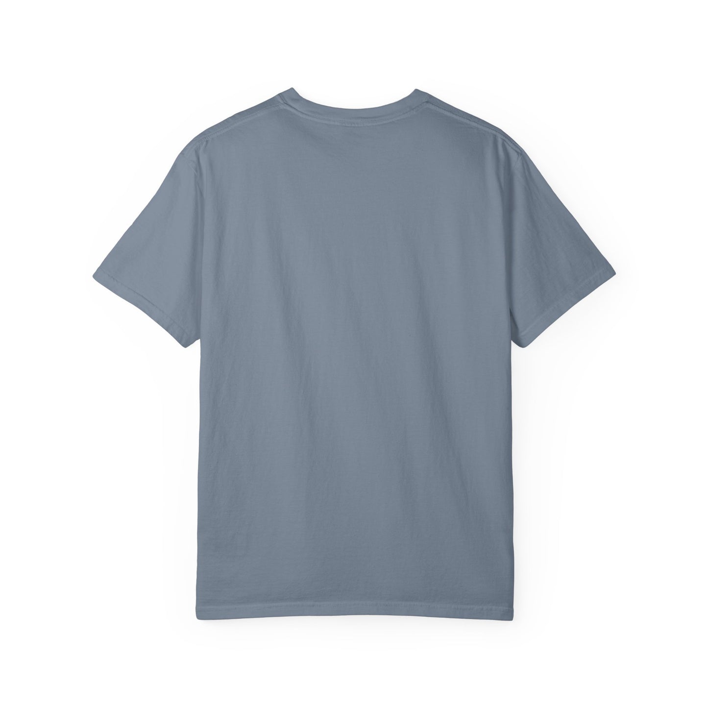 Minimal Gold Compass T-Shirt — Small Center Geometric Graphic